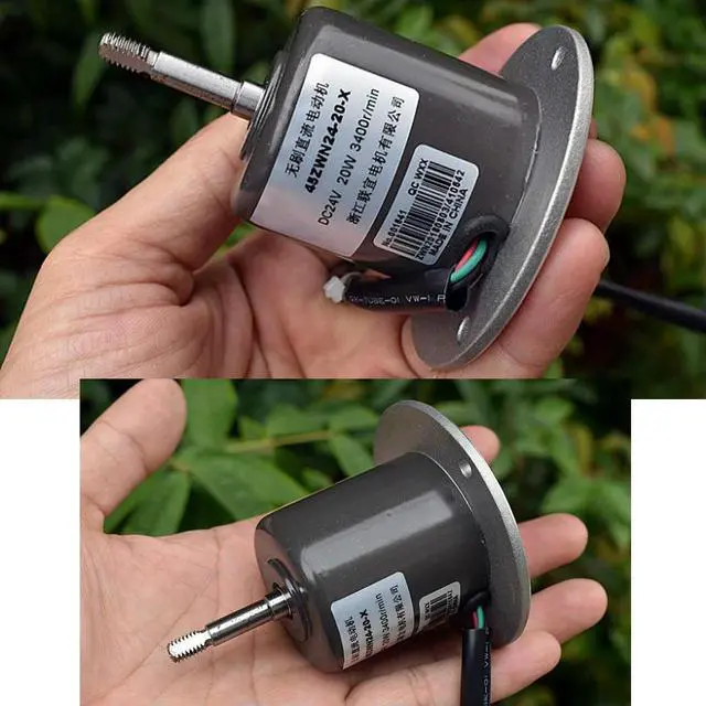 Main image of 3400RPM Brushless Motor DC 24V 10W Double Ball Bearing Brushless Motor Built-in Drive Board Rare Earth Strong Magnetic Motor