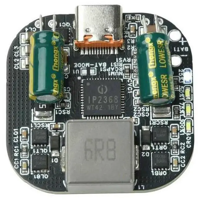 Alt view image 2 of 3 - IP2368 2-5S Power Module Bidirectional High-power Charge and Discharge Support PD100W Step-up and Step-Down Fast Charging Board