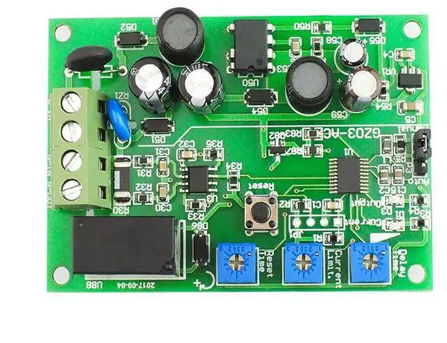 Main image of Overcurrent Protector AC220V 10A Automatic Stop Protection Module Overload Protector Adjustable Current Limiting Switch