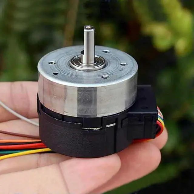 Alt view image 2 of 6 - 100 Line Encoder Motor 3900RPM Brushless Servo Motor DC12V Built-in Drive PWM Speed Regulation Forward and Reverse Servo Motor
