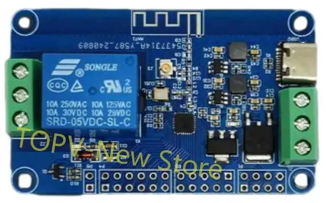 Main image of DC7-12V/USB5V Power Supply BK7238 Chip Single Relay Module +BLE Iot Development Relay Board Supports 20MHz Channels