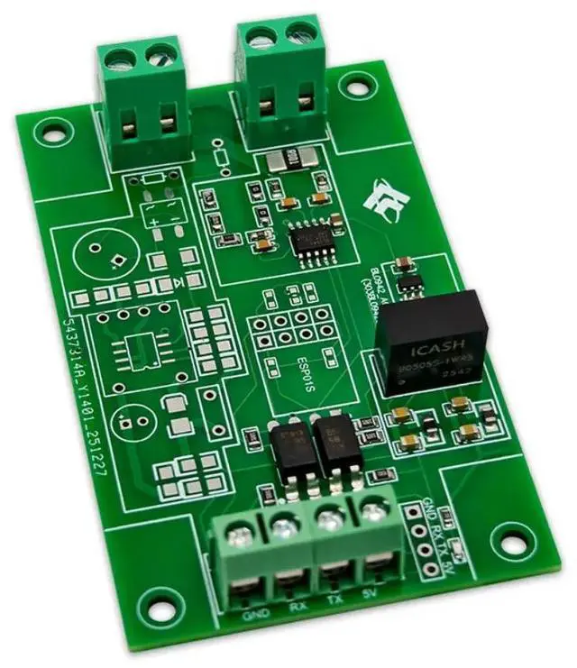 Main image of AC Voltage Current Power Energy Statistics Module UART TTL 85-265V 100mA-16A 5V Isolated Power Supply 4800bps Serial Port Output
