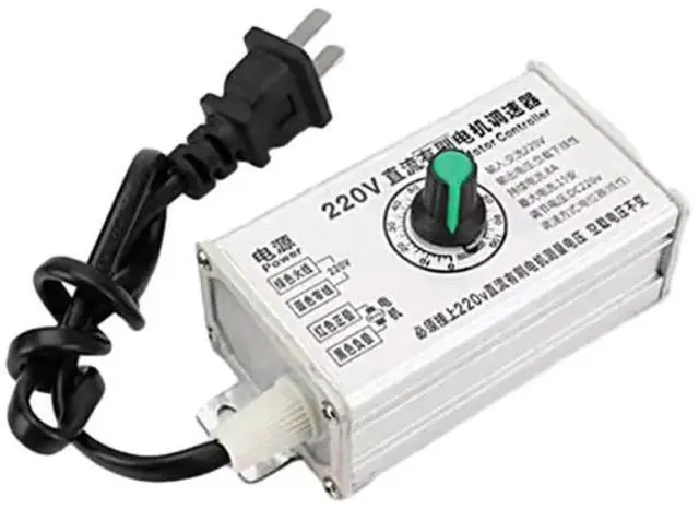 Alt view image 3 of 3 - 220V DC Brush Motor Governor Input AC220V Output DC10-220V Adjustable Motor Speed Regulator 4000W High Power Speed Controller