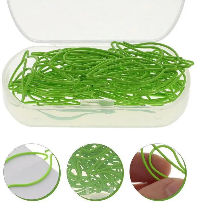 Main image of 30Pcs Leaf Paper Clips Creative l Paper Clips for Paperwork Documents Office School Supplies l Paperclips