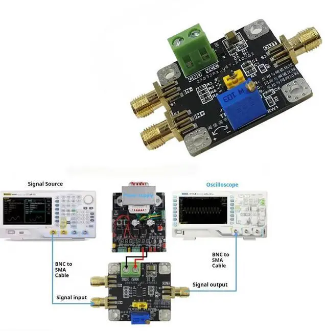 Main image of TLV3501 High Speed Voltage Comparator Module for Frequency Measurement 4.5ns Delay Rail-to-Rail Output Non-Inverting/Inverting