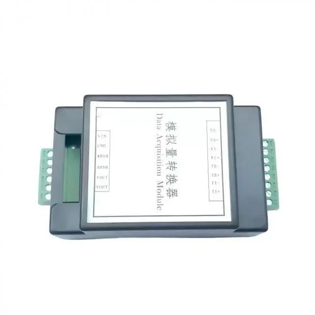 Alt view image 3 of 3 - 4-Channel Analog Converter 10-30V Input of 0-20MA/4-20MA/0-5V/0-10V Output RS485 MODBUS Converter Module 12-bit AD Resolution