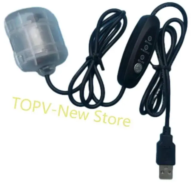 Main image of DC5V USB Charger Vibrating Motor 3 Speed Regulator 3000-4500RPM Massage Motor Frog Breeding Vibration Motor with 1m Cable