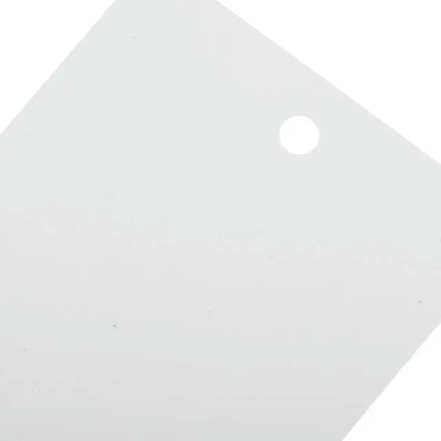 Alt view image 3 of 3 - 100Pcs Blank White PVC Tags Strong Waterproof Hanging Rope for Identification eling Shipping Jewelry Display