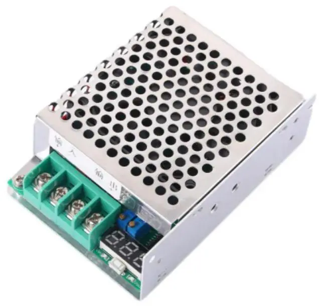 Alt view image 3 of 6 - Boost Module DC10-60V to DC12-60V 600W Adjustable Constant Current Voltage Digital Display Boost Charging Power Supply Module
