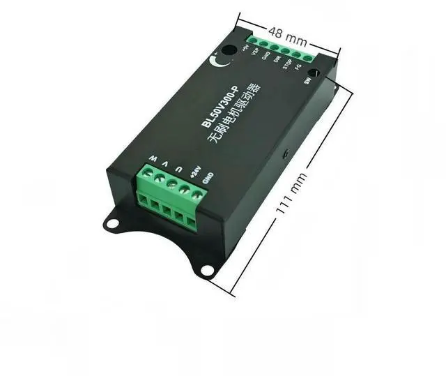Alt view image 2 of 3 - 300W No Hall Motor Speed Controller DC6.5-50V Brushless Motor Driver Module l Shell Fan Water Pump Model Aircraft Controller