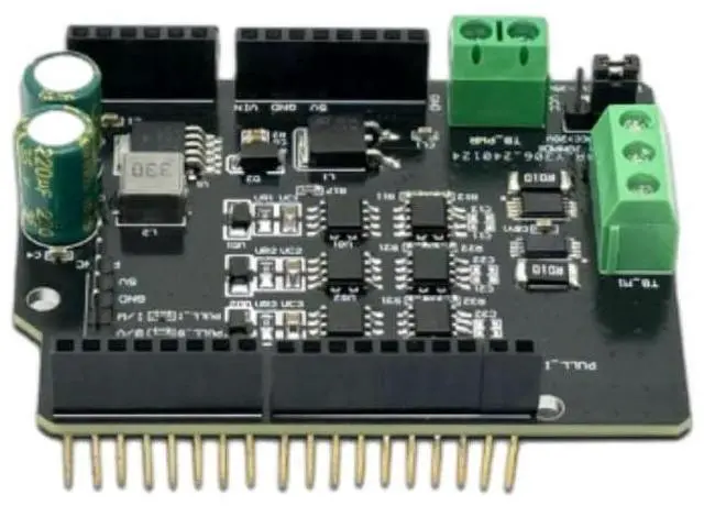 Main image of FOC Brushless Motor Driver Board Compatible Simple FOC Shield V2.0.4 DC12-35V BLDC Driver Circuit