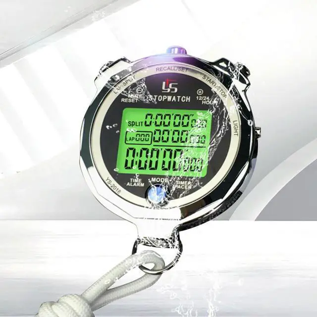 Main image of Luminous Display Stopwatch Timer l Training Track and Field Referee Thousandth of a Second Running Training Sports Timer