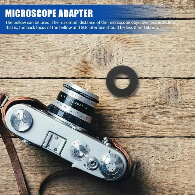 Alt view image 3 of 3 - M42 to Adapter Ring Thread Converter for Microscope Objective Lens 160Mm Back Focus Compatible Camera Adapter Ring