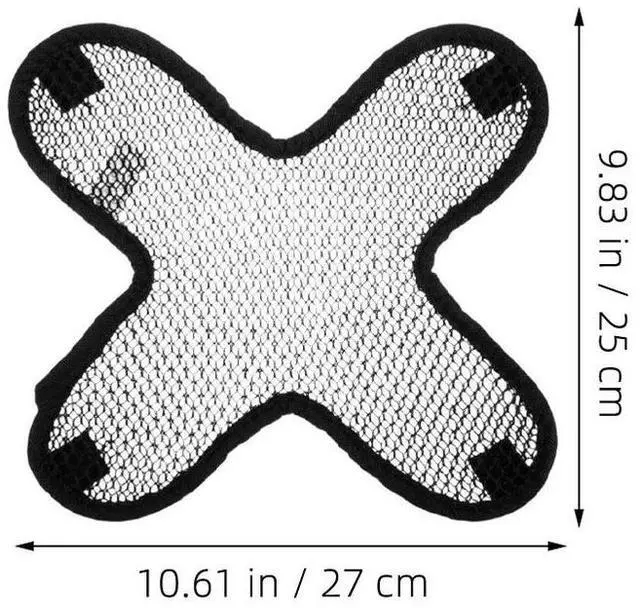 Alt view image 3 of 3 - 3pcs Safety Hat Sweat Liner: Breathable Cooling Mesh Insert For Hard Hat Reusable Sweat Absorbing Pad Lightweight Construction