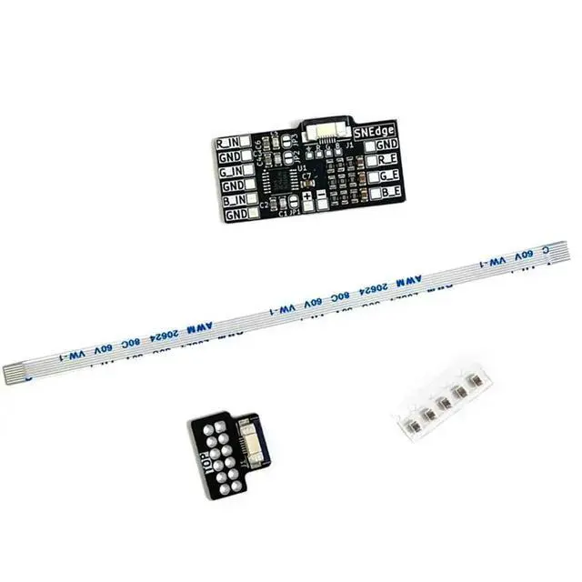 Alt view image 5 of 6 - Edge Sharpener For SNES For SFC 2 Chip Model Consoles Support DIY Open Source CPU01/02 GMP01/02 RGB01/02 APU01