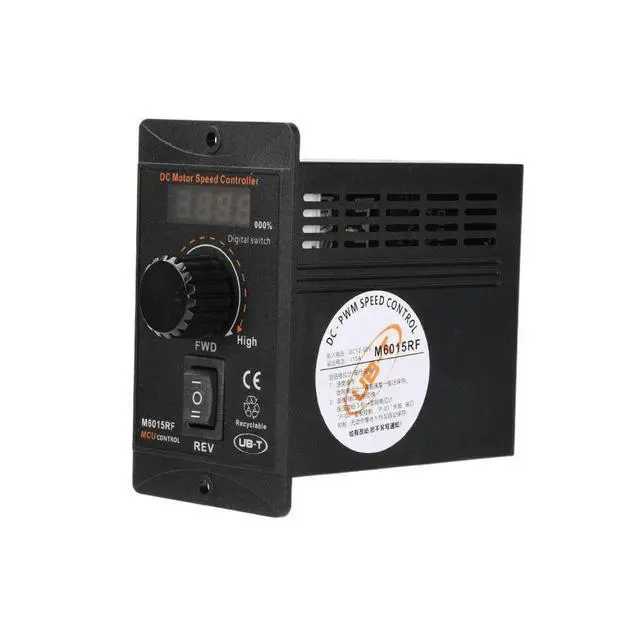 Alt view image 2 of 6 - PWM Motor Speed Controller DC12-60V 15A Digital Display 20kHz High Power DC Motor Governor Forward Reverse Electronic Regulator