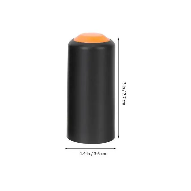 Alt view image 3 of 6 - 3Pcs Plastic Mic Screw on Covers Easy Install Remove Microphone Cap Replacement for Ktv Stage Meeting