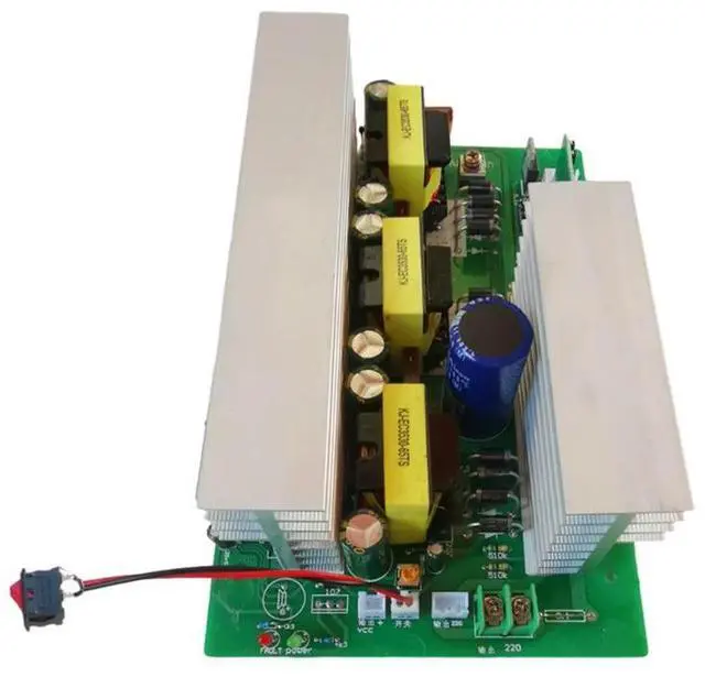Alt view image 3 of 6 - 1500W 50Hz Inverter Circuit Board Driver Module DC-AC Converter Modified Wave Inverter Motherboard DC9.5-14.5V to AC220V