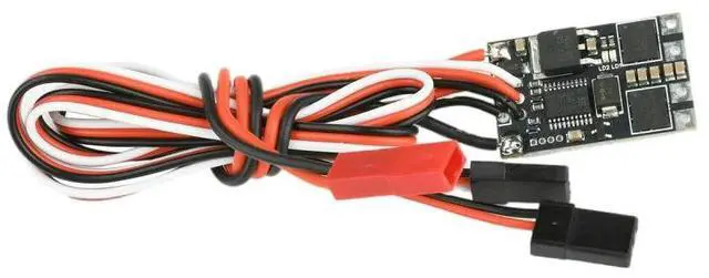 Alt view image 3 of 6 - 1-2S Dual-way Bidirectional Mixing ESC Brushed ESC 5A/9A Differential ESC with Overcurrent Protection for RC Tank Aircraft Boat