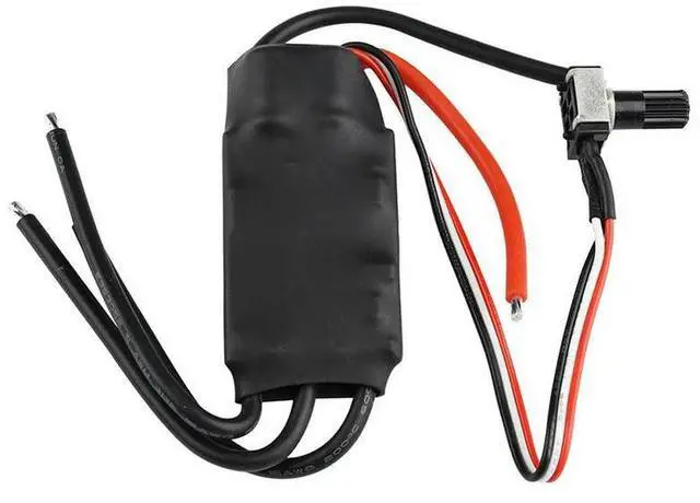 Alt view image 2 of 6 - DC 7-24V BLDC 3 Phase Brushless Motor Driver Hallless 200W DC Motor Drive Board Speed Controller Regulator with Potentiometer