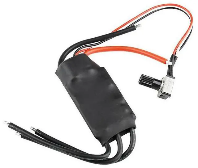 Alt view image 3 of 6 - DC 7-24V BLDC 3 Phase Brushless Motor Driver Hallless 200W DC Motor Drive Board Speed Controller Regulator with Potentiometer