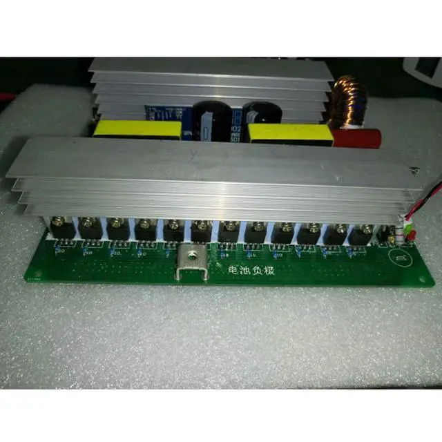 Alt view image 2 of 3 - 24V to 220V Inverter Circuit Board Driver Module 2000W Pure Sine Wave Inverter Board DC-AC Power Converter Step-Up Boost Module