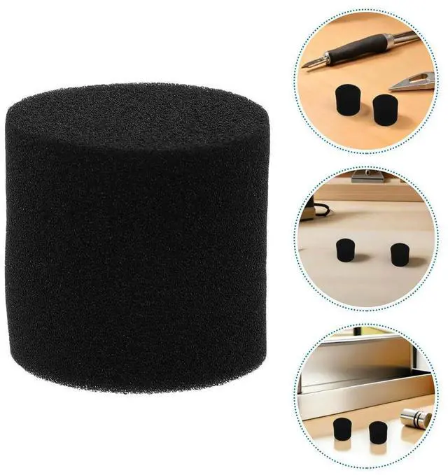 Main image of 4Pcs Reflex Port Plug Speaker Cabinet Sponge Stopper for Enhanced Bass Response Sound Clarity Wind Noise Reduction 53Mm Diameter