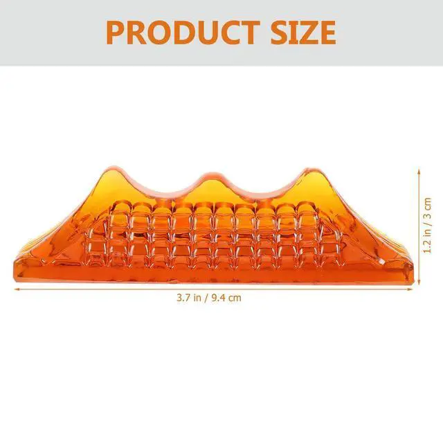 Alt view image 2 of 3 - Exquisite Glass Pen Holder for Calligraphy Brushes Drawing Pens Stable Tabletop Display Stand Decorative Writing Brush