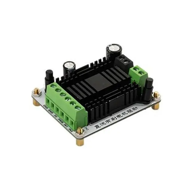 Alt view image 2 of 6 - DC Brush Motor Driver Dual Way H-bridge Motor Drive Module 10-36V Brush Motor Drive Board 2.5A Brush Motor Controller