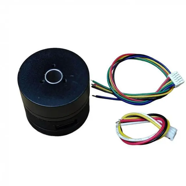 Alt view image 2 of 6 - 1PCS 35mm External Rotor Gimbal Brushless Motor 220KV 2804 Limitless Brushless Motor with ABZ/SSI Magnetic Encoder