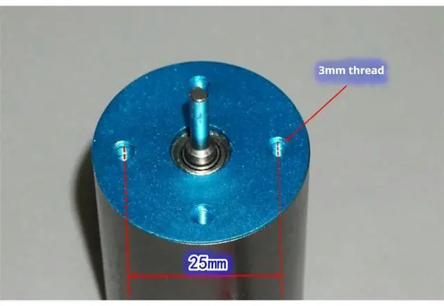 Main image of 3300KV 3656 Model High-speed Brushless Motor 2-3S Neodymium Strong Magnetic Inner Rotor 24000-40000RPM Car Model Brushless Motor