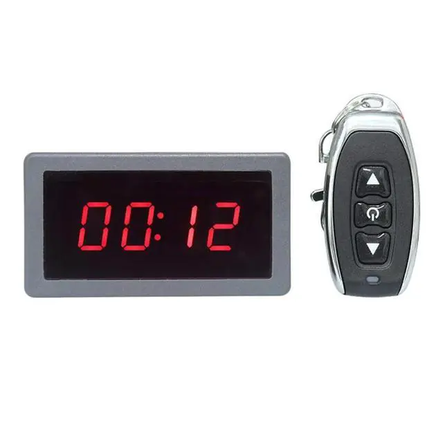 Alt view image 2 of 6 - 4 Digit Timer Delay Switch Controller Remote Timing Switch DC6-30V LCD Digital Counter Module with Controller