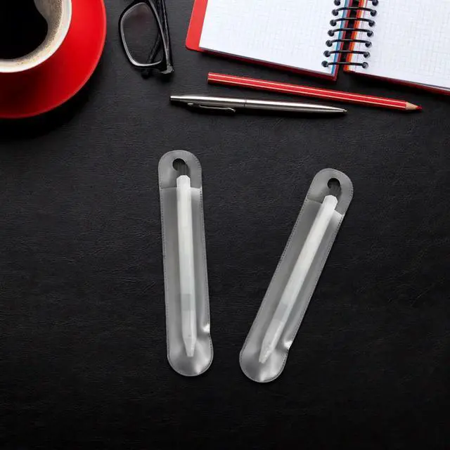 Alt view image 3 of 3 - 50Pcs Matte Finish Pen Pouch Single Pen Sleeve Premium Protective Bag for Fountain Pens Ballpoint Pens School Office