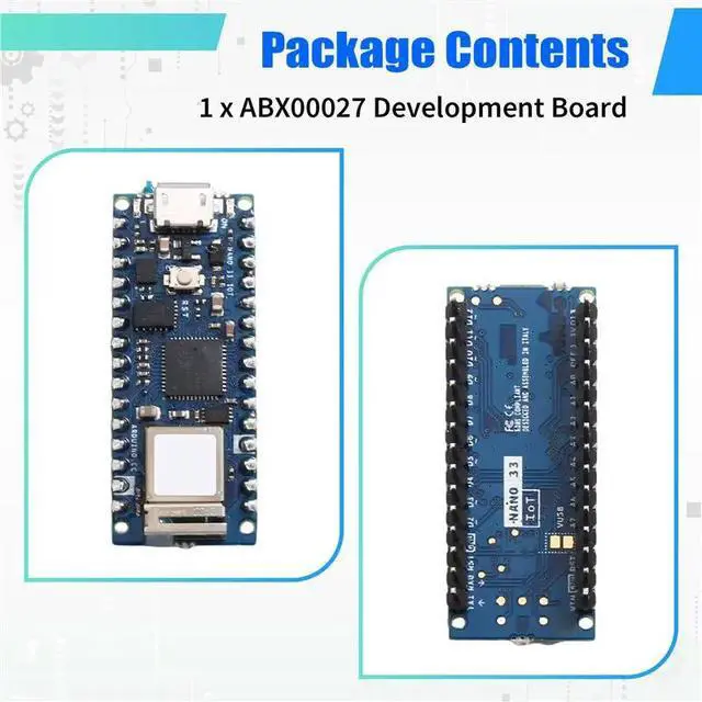 Alt view image 5 of 6 - For Nano 33 For Iot ABX00027 ATS21 Development Board Built-In BLE Module Onboard Antenna For Iot Projects