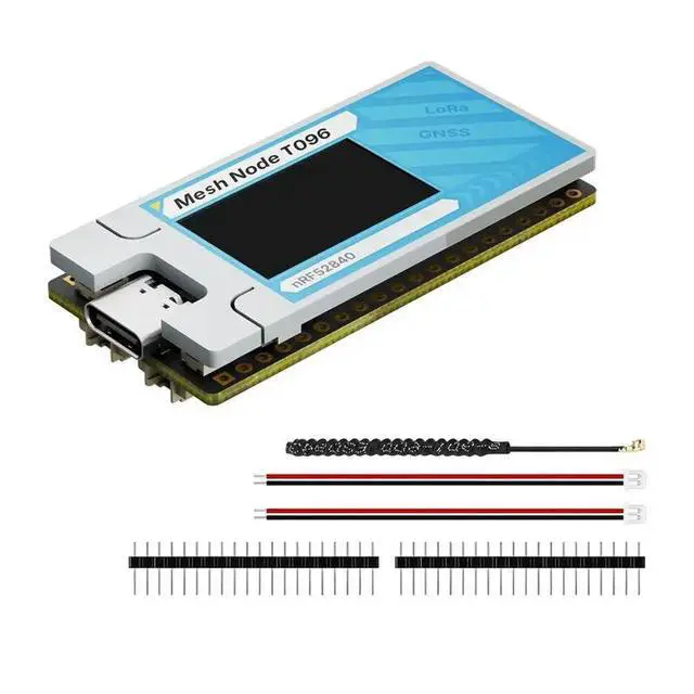 Alt view image 4 of 6 - Heltec Mesh Node T096 863- 928Mhz Meshtastic NRF52840 Tracker Lora Node SX1262 Bluetooth