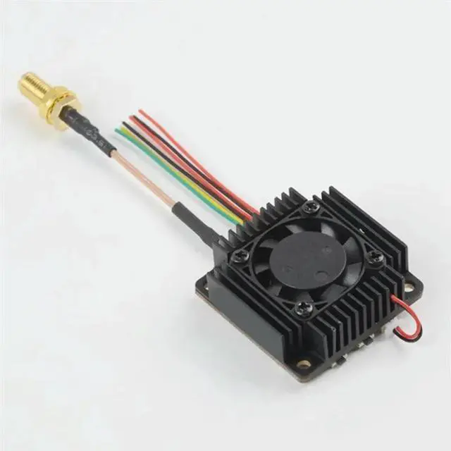 Alt view image 5 of 6 - For AKK FPV VTX TX5000AC For 96CH Ultra Long Range 5W 4.9G- 6G Ultra Wide Band Video Transmitter