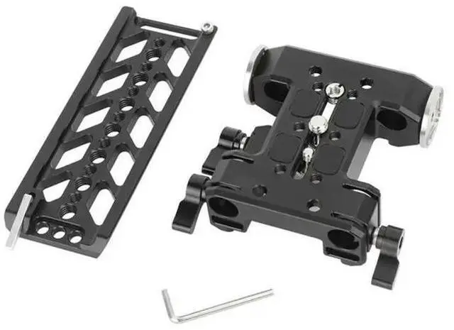Alt view image 4 of 6 - Dovetail Plate 15Mm Sliding Bridge 6 Inch Icnh C3683 Tilta-Standard Quick Release Plate Clamp For DSLR Mirrorless Camera Ri
