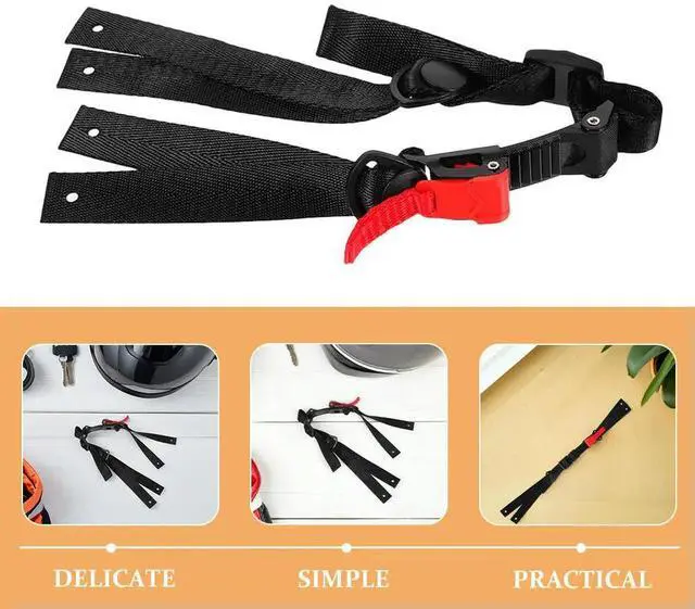 Alt view image 2 of 3 - 4Pcs Y Shaped Chin Strap for Safety Hats Heavy Duty Adjustable Ergonomic Design Secure Fit Hard Hat Accessory