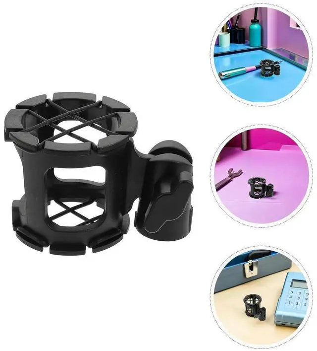 Main image of 2Pcs Condenser Microphone Shock Mount Clip Plastic Anti-Vibration Honeycomb Bracket for Studio Recording Podcast Broadcasting