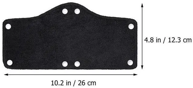 Alt view image 2 of 3 - 12Pcs Safety Hat Sweatband Hard Hat Liner Comfortable Polyester Sweat Absorbing Band for Industrial Helmets Overheating