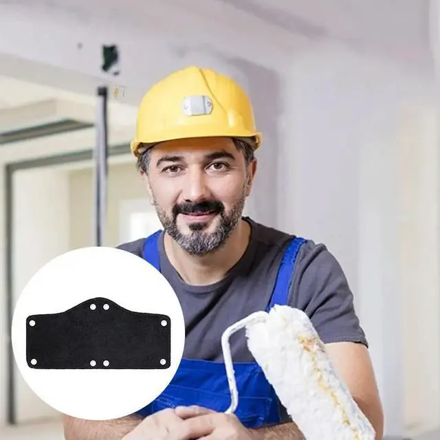 Alt view image 3 of 3 - 12Pcs Safety Hat Sweatband Hard Hat Liner Comfortable Polyester Sweat Absorbing Band for Industrial Helmets Overheating