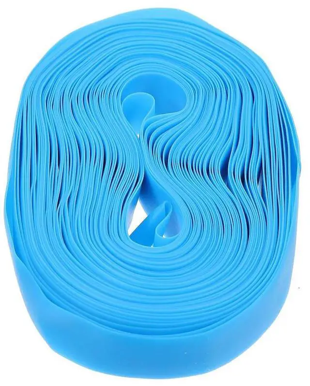 Alt view image 3 of 3 - 1 Box Disposable Tourniquet Rubber Hemostasis Strap for Blood Draw Infusion Emergency Use Comfortable Skin-Friendly Blue