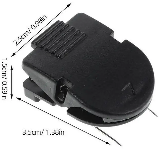 Alt view image 3 of 3 - 25Pcs Cubicle Fabric Clips Partition Fixing Removable Panel Clip Office Desk Wall Divider Memo Clips Cubicle Fabric Clip