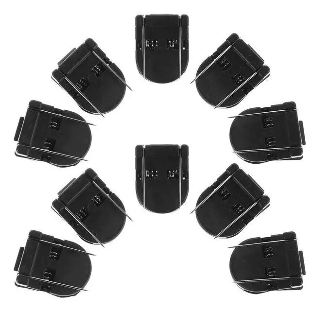 Alt view image 2 of 3 - 25Pcs Cubicle Fabric Clips Partition Fixing Removable Panel Clip Office Desk Wall Divider Memo Clips Cubicle Fabric Clip