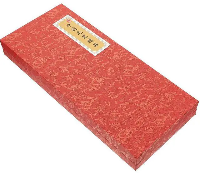 Alt view image 3 of 3 - Premium Calligraphy Brush Box Chinese Design Space Saving Lid Closure Brush Organizer for Kids Friends Family Colleagues