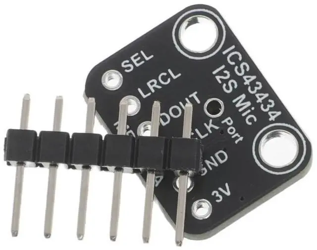 Main image of 1Set Ics43434 Digital Microphone Module I2s Output High Sensitivity 24-Bit Audio Sensor with Low Pass Filter for Robotics
