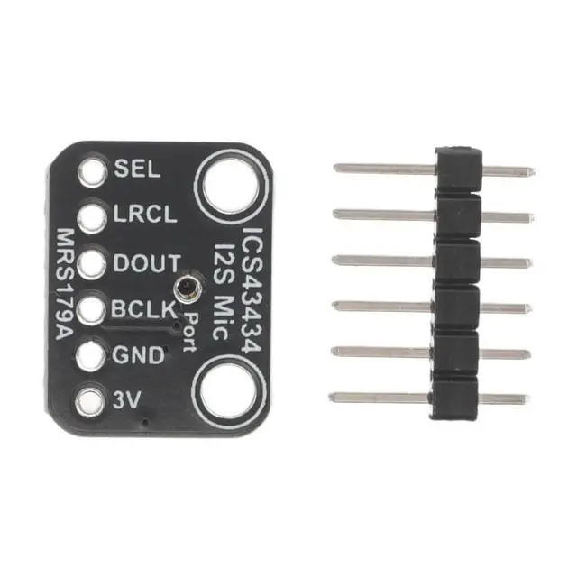 Alt view image 3 of 3 - 1Set Ics43434 Digital Microphone Module I2s Output High Sensitivity 24-Bit Audio Sensor with Low Pass Filter for Robotics
