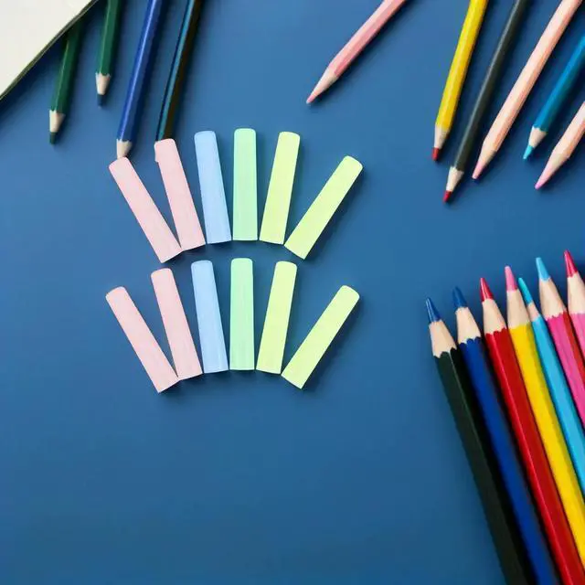 Alt view image 3 of 3 - 400Pcs Pencil Caps Pencil Tip Protector for Students Plastic Clear Sleeve Covers for Colored Wood Pencils Classroom Office