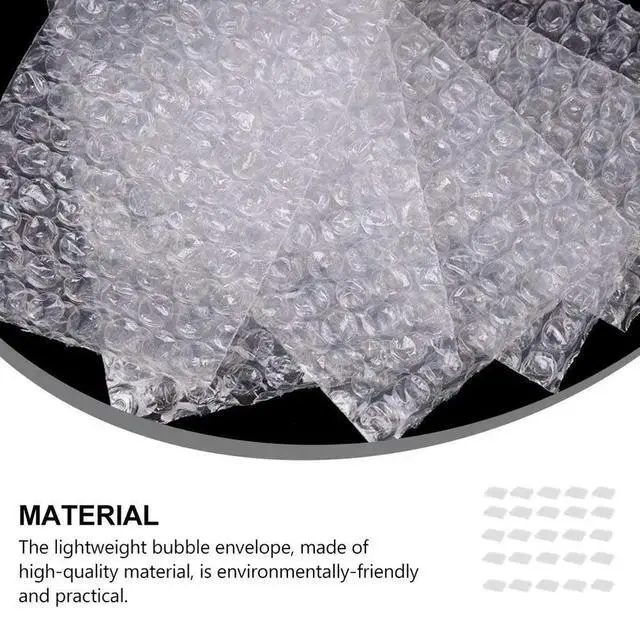Alt view image 2 of 3 - 200Pcs Shockproof Waterproof Bubble Envelope Bags Padded Mailers for Electronics Cosmetics Jewelry Protection Moving