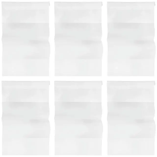 Main image of 60Pcs Waterproof Clear Book Protector Sleeve Plastic Binder Notebook Cover for A5 Exercise Books Memo Loose Leaf Diary Textbook